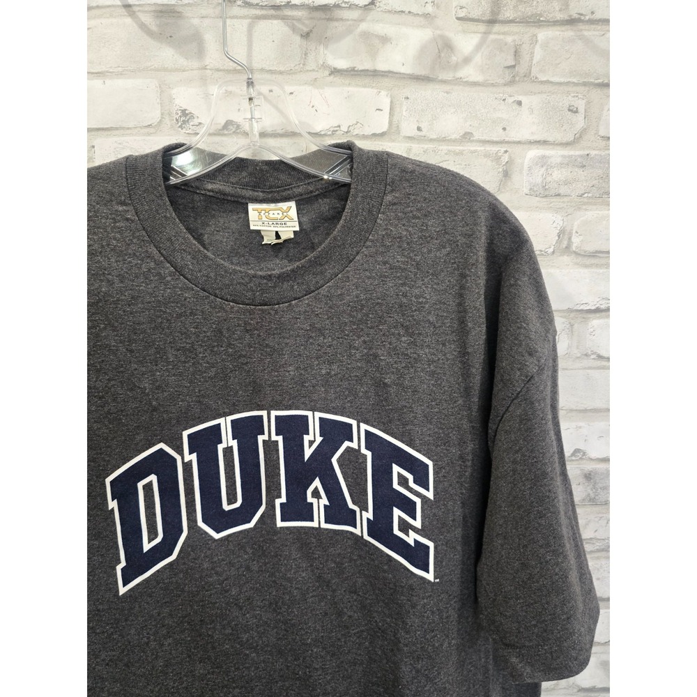 TCX Apparel Size XL Duke Blue Devils‎ Tee Shirt Gray College University